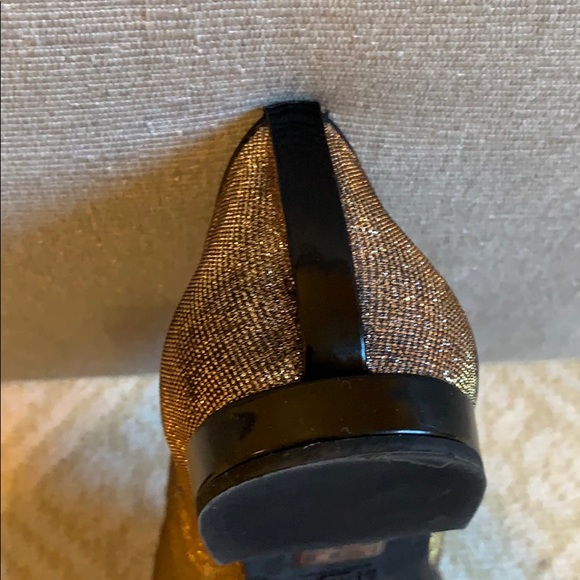 New Stuart Weitzman Glitter leather loafers - Picture 6 of 6